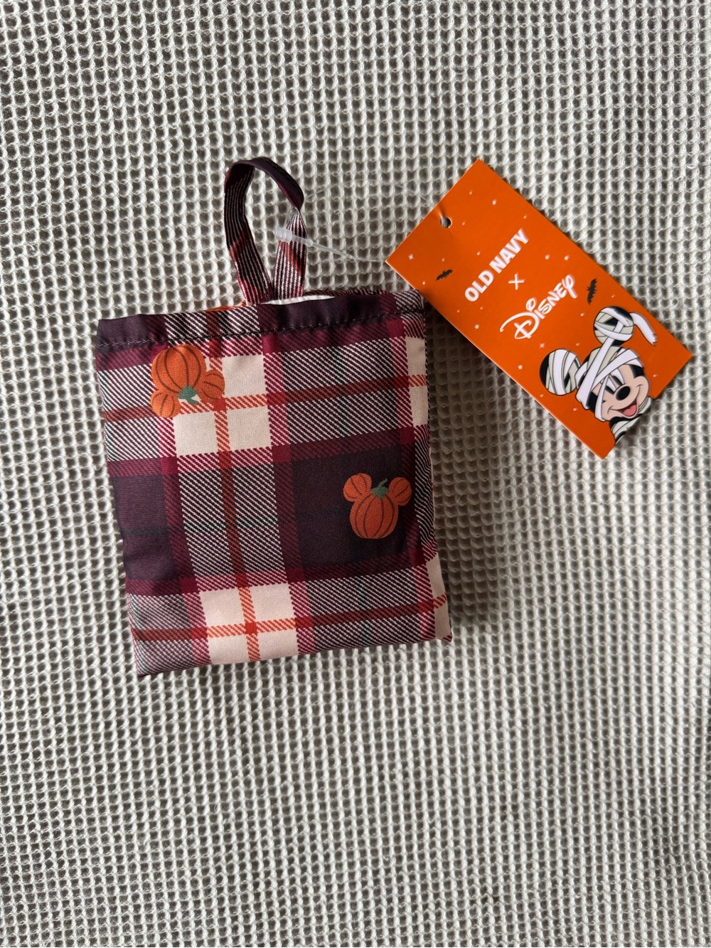 Disney haunted harvest reusable fold up bag